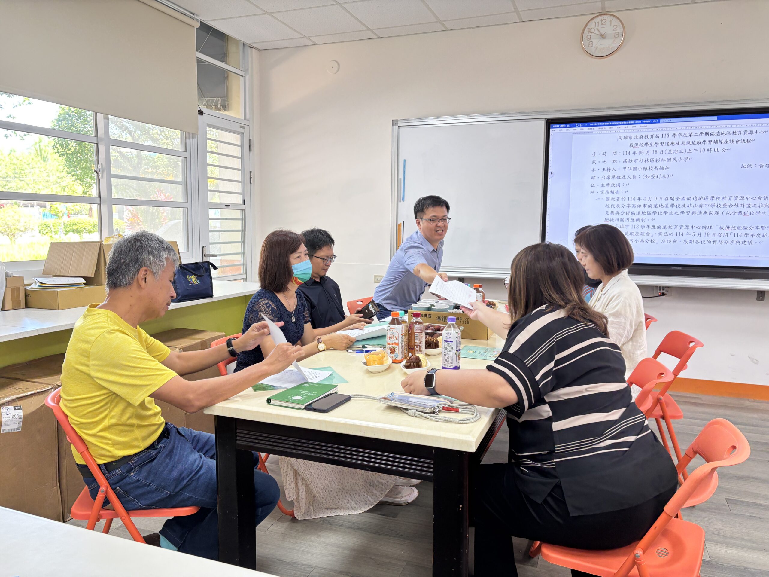 總中心-行政整合-第二學期/裁併校學生學習適應及表現追蹤學習輔導座談會成果